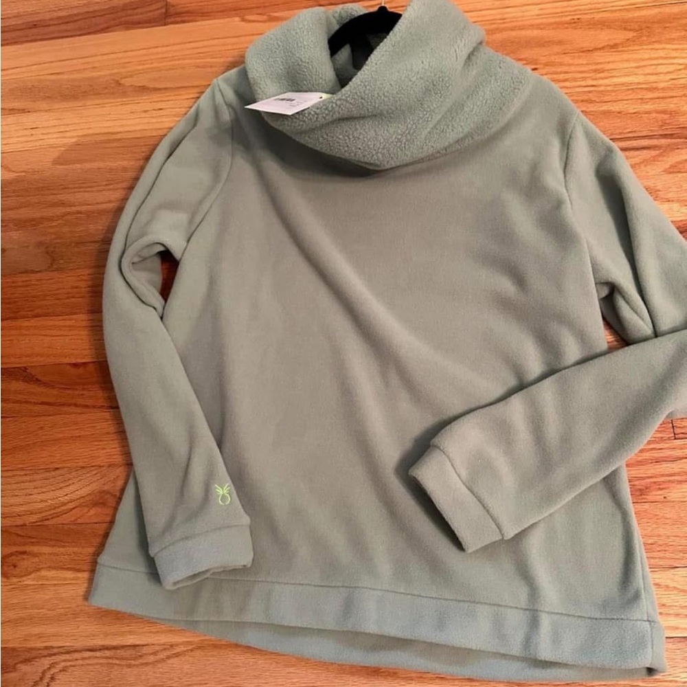Dudley Stephens Idlewild Light Sage Green Fleece